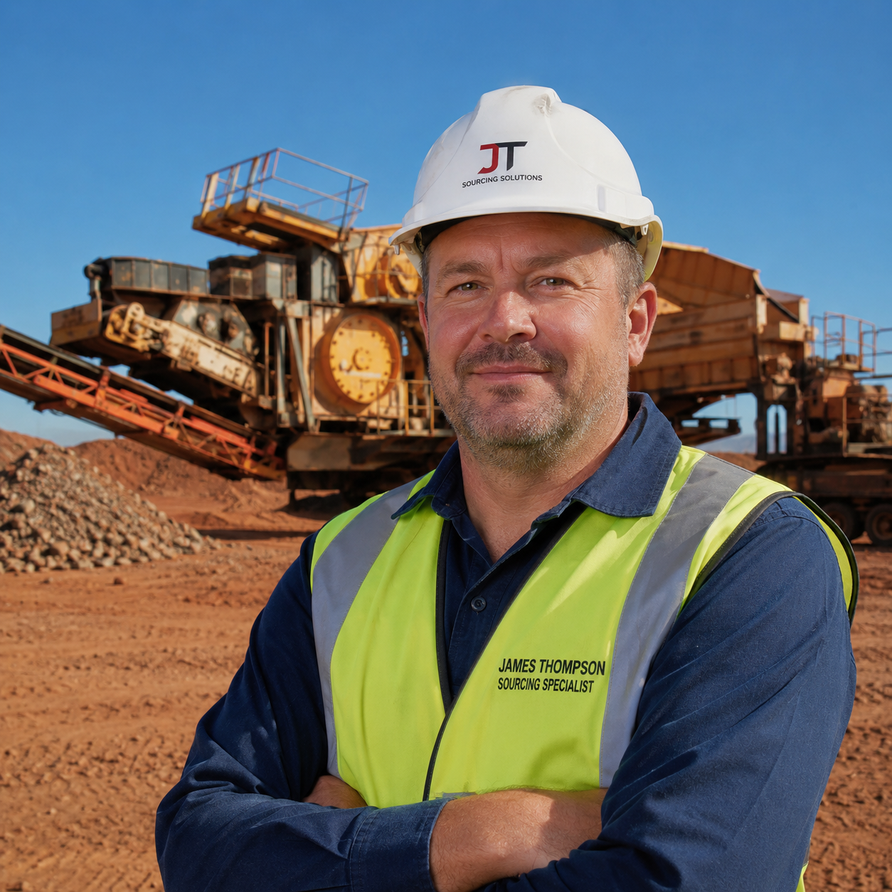 James Thompson, heavy equipment sourcing specialist