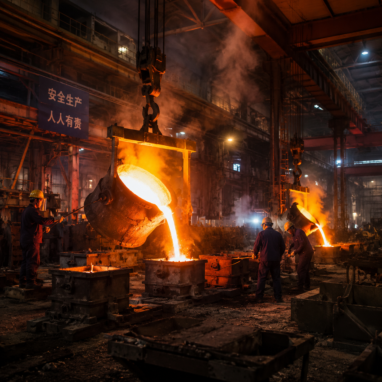 Steel casting foundry in Hebei China 2026