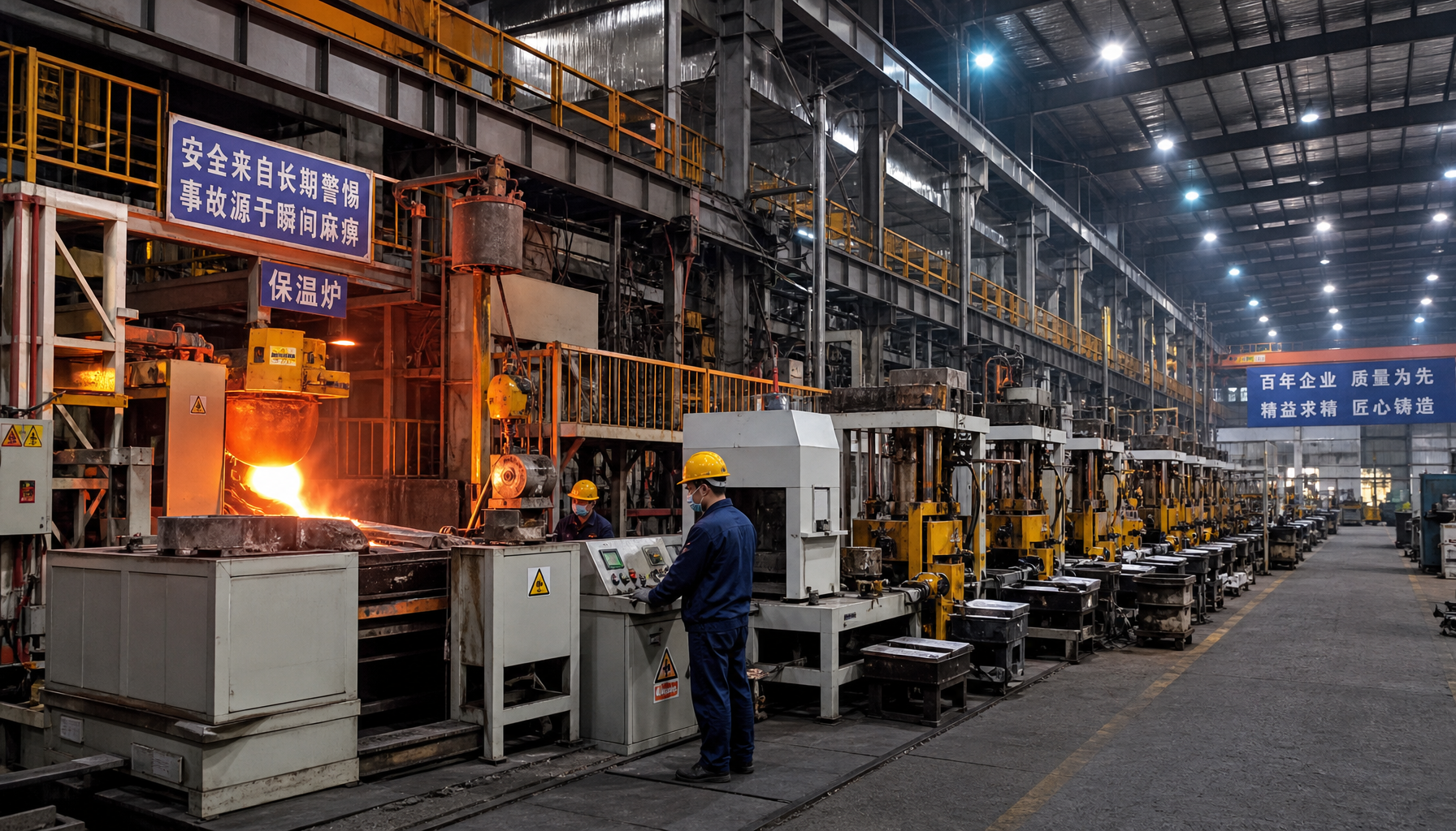 Precision casting foundry in Guangdong, China
