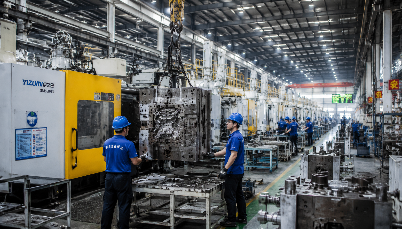 Chinese die casting foundry with molds and tooling