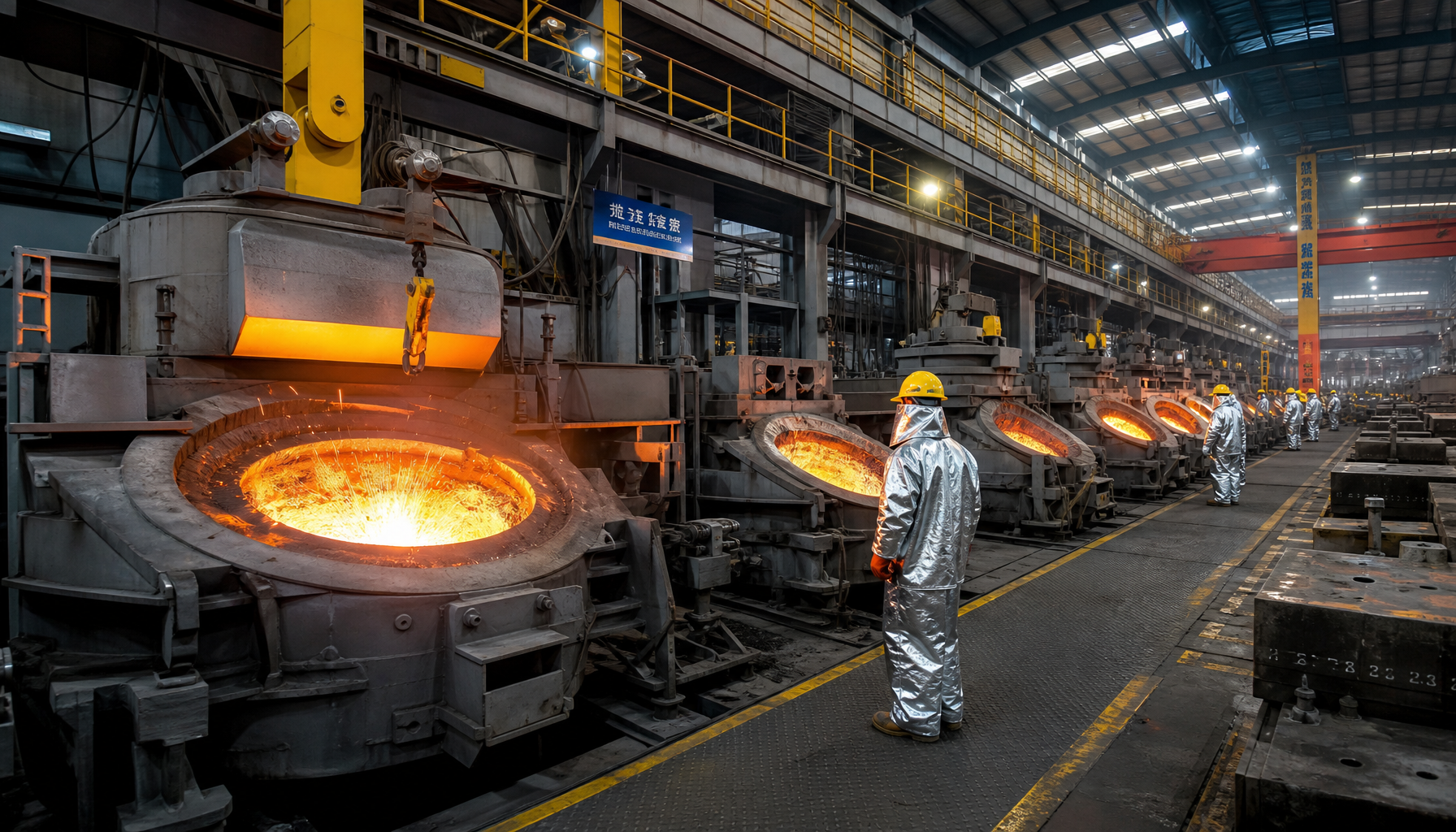 Steel castings foundry in Guangdong China