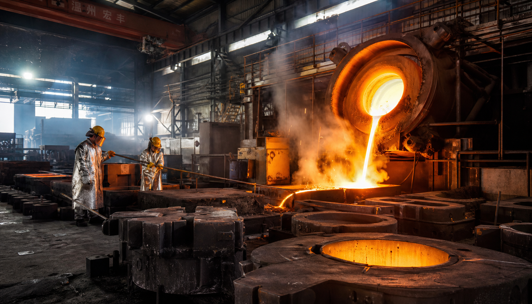 Valve casting foundry in Wenzhou China