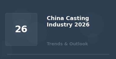 China Casting Industry 2026