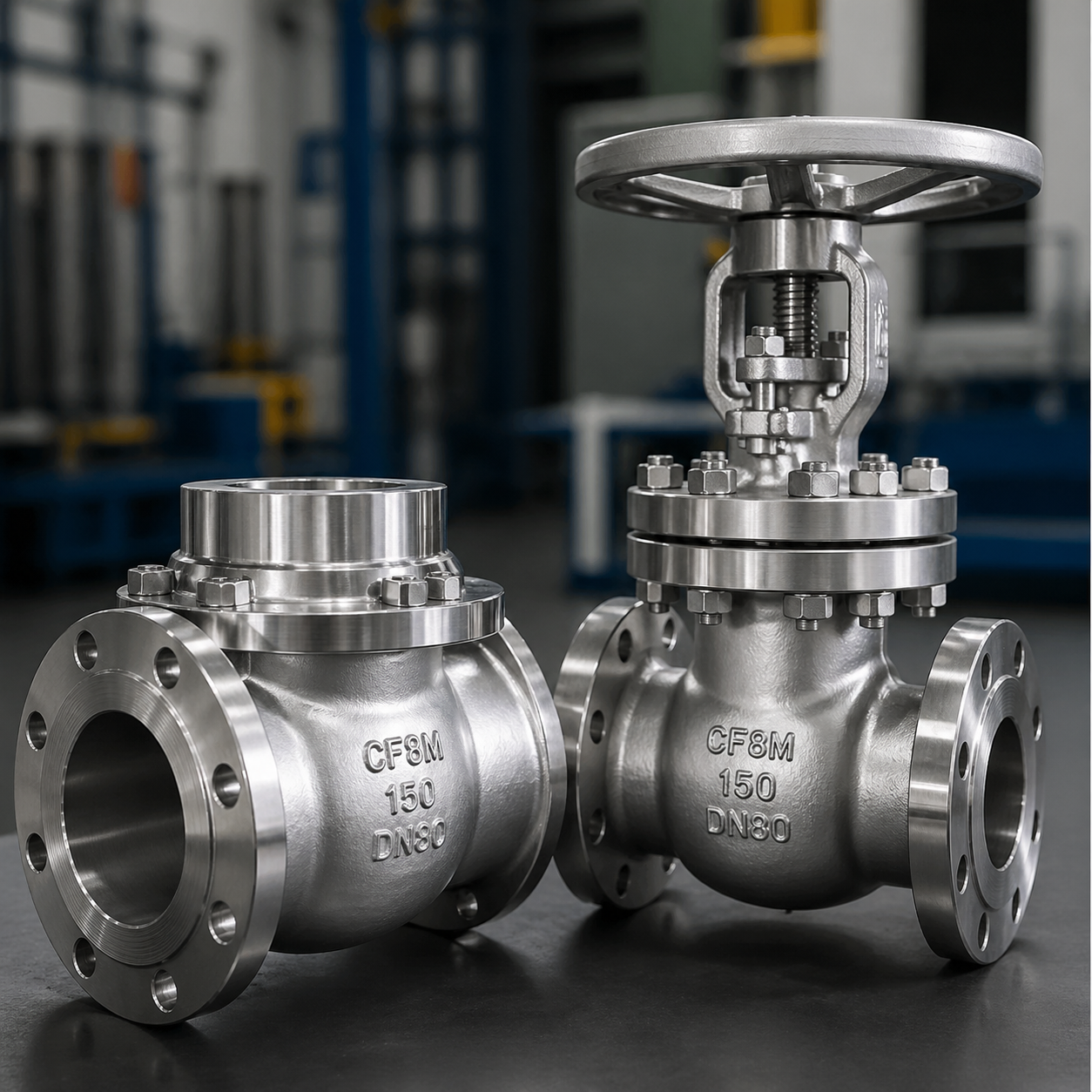 Flanged ball valve casting stainless steel